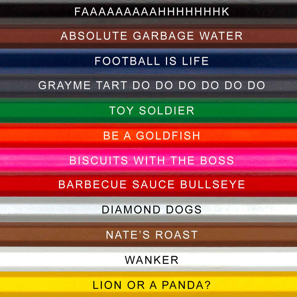 Up Close Richmond Till I Dyes Colored Pencil Names for Fans of Ted Lasso