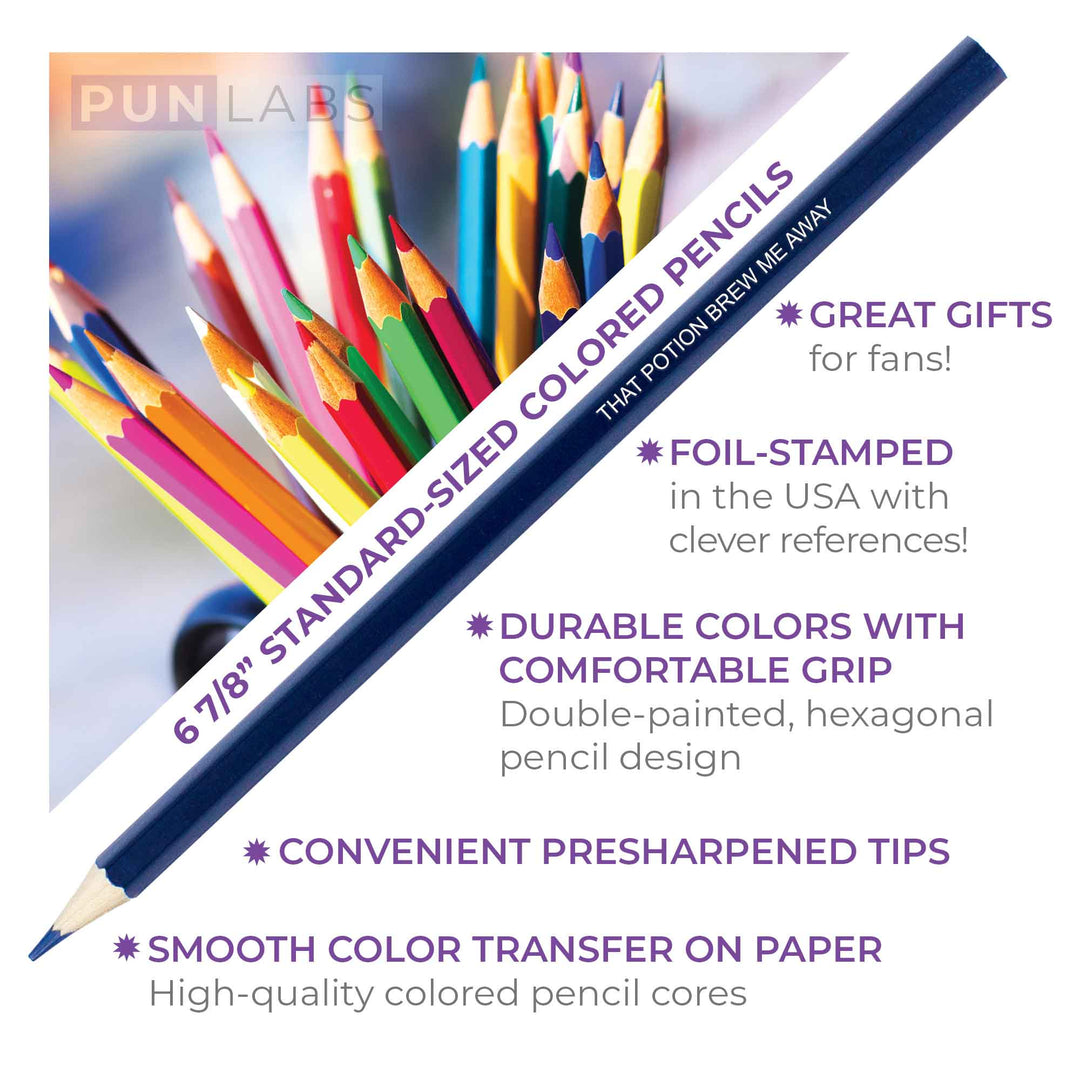 Colorcraft Colored Pencils Set Features