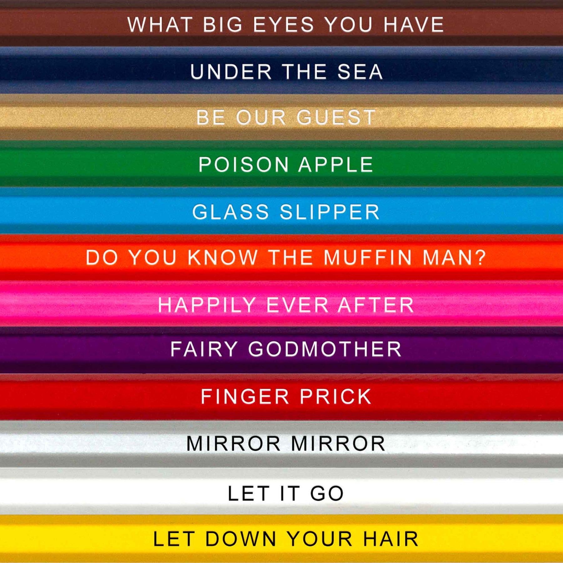 Fairy Tale Inspired Colored Pencils & Coloring Pages - 'Fairy Tale ...