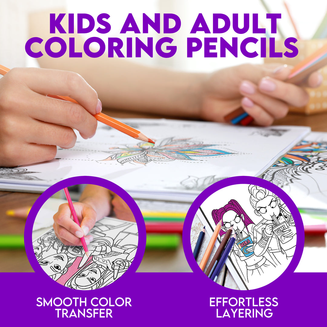 K-Pop Color Hunters Colored Pencil Set for Fans of K-Pop Demon Hunters (Delivered by Thanksgiving 2025)