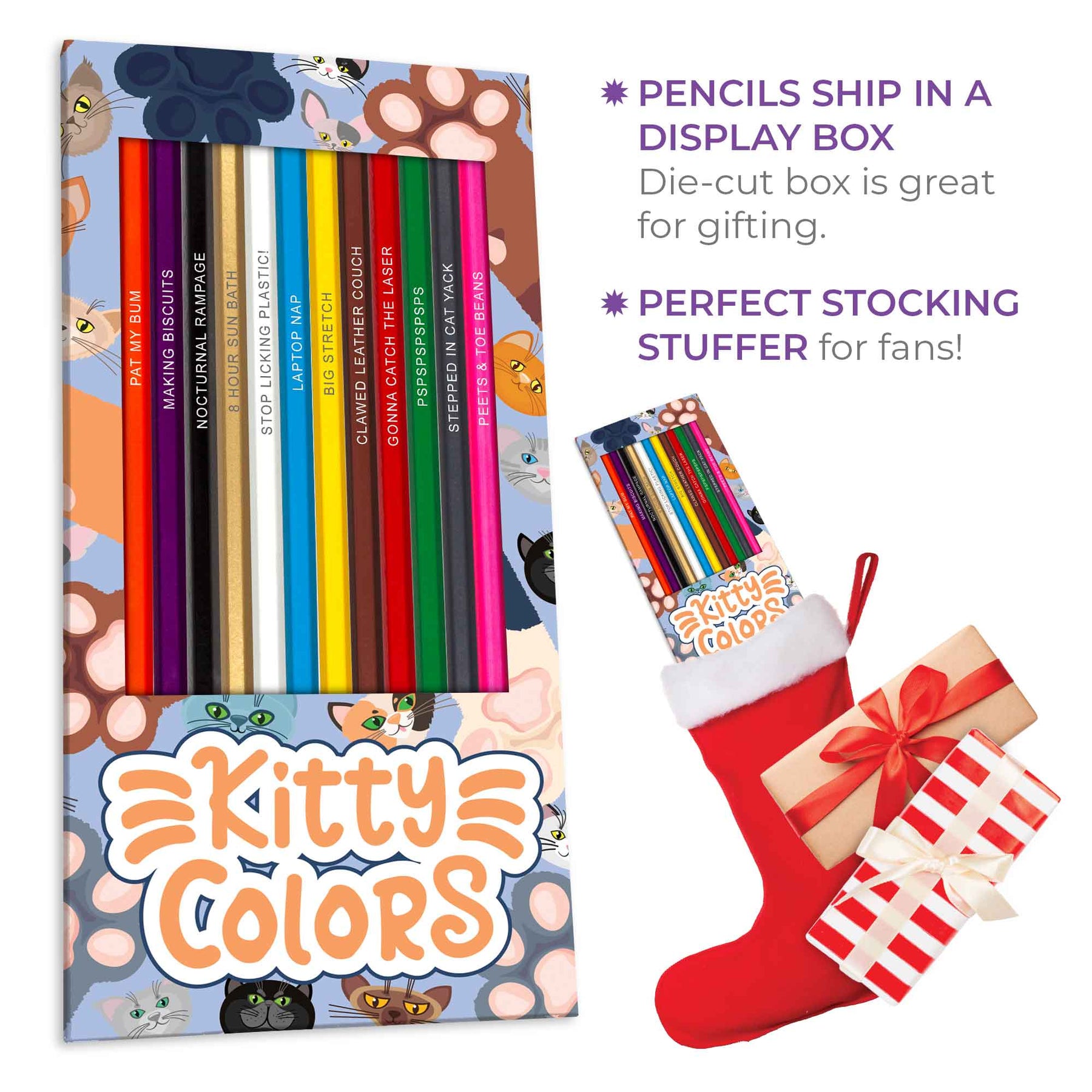 Colorforms Kitty Kitty Colors Colored Pencils & Coloring Pages – Pop Colors