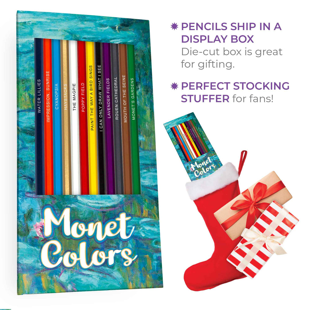 Monet Colors colored pencils