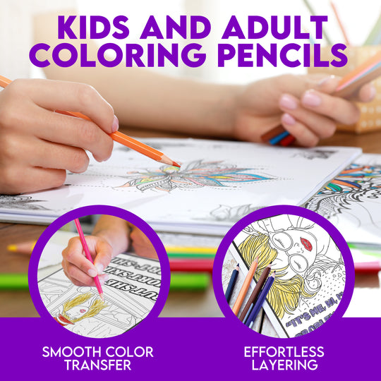 Taylor's Colors Colored Pencil Set for Fans of Taylor Swift