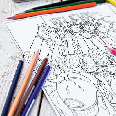 Ted Lasso inspired coloring pages