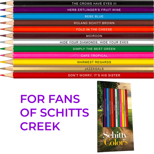 Classic Sitcoms Colored Pencil Set Pack
