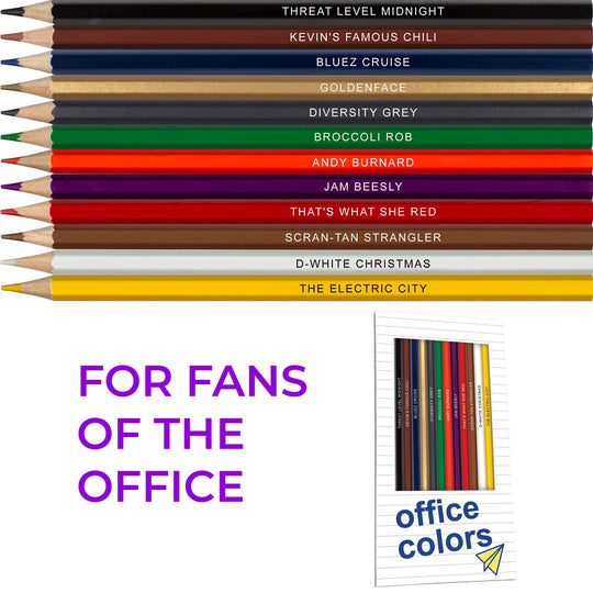 Classic Sitcoms Colored Pencil Set Pack