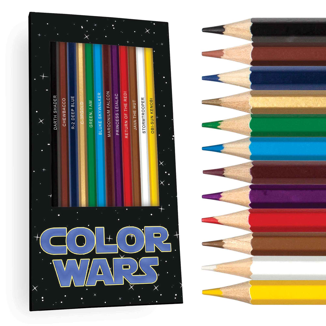 Star Wars Inspired Colored Pencil Gift Set - 'Colors Wars' – Pop
