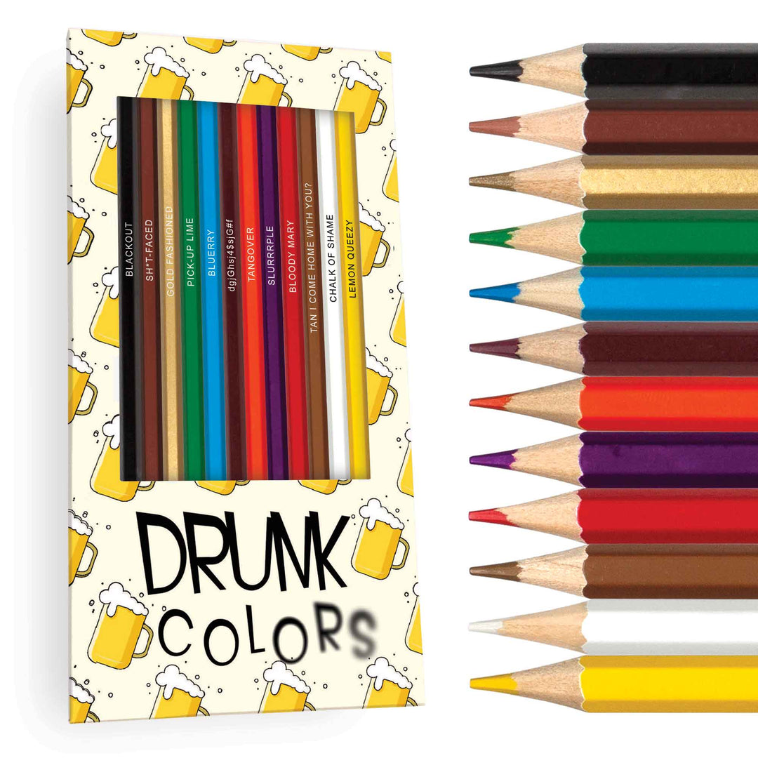 Drunk Colors Colored Pencils