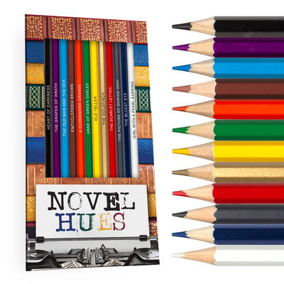 Novel Hues Colored Pencils for Fans of Classic Literature