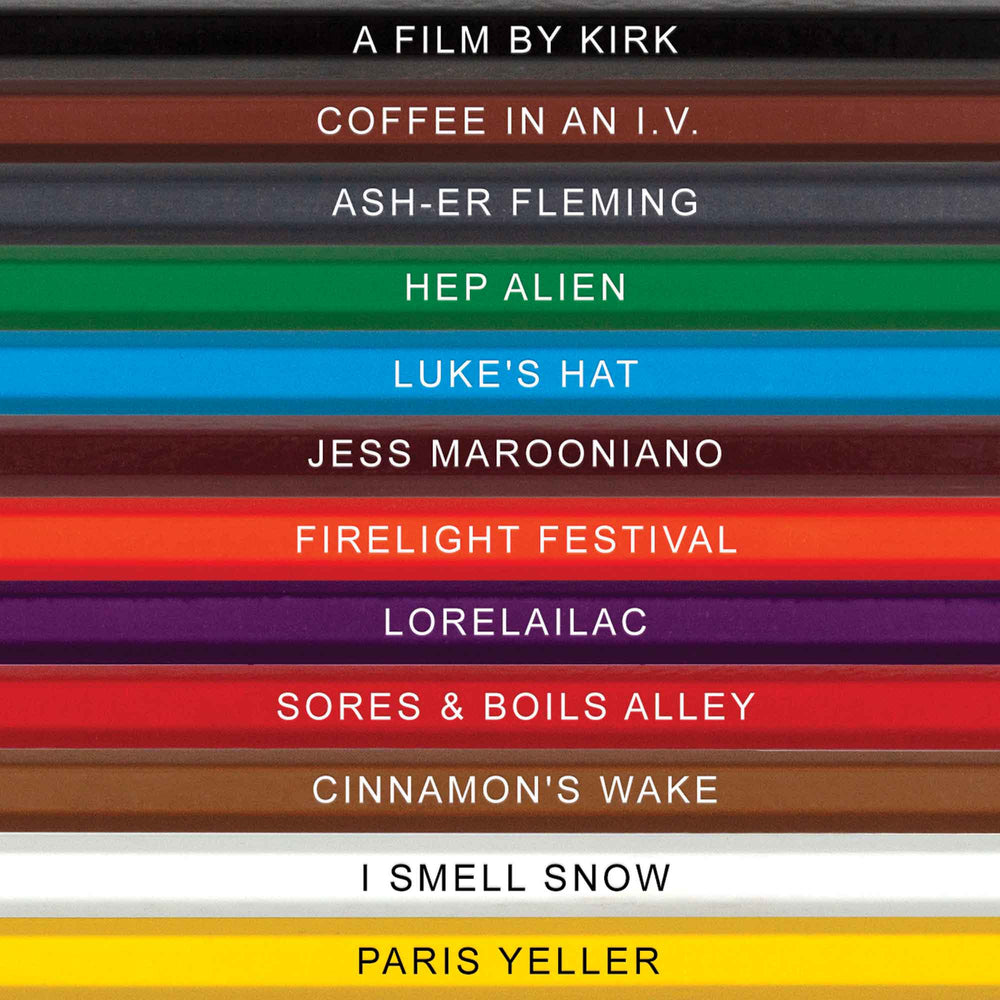 Up Close of Oy With The Colors Already! Colored Pencil Names for Fans of Gilmore Girls