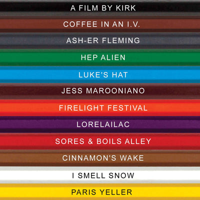 Close Up of Oy With The Colors Already! Colored Pencil Names for Fans of Gilmore Girls