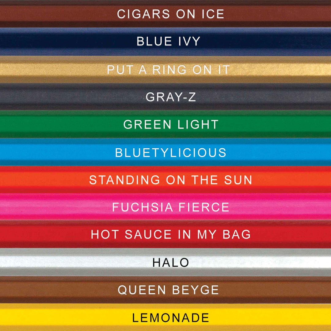 Beyoncé Themed Color Pencil Gift Set – Pop Colors