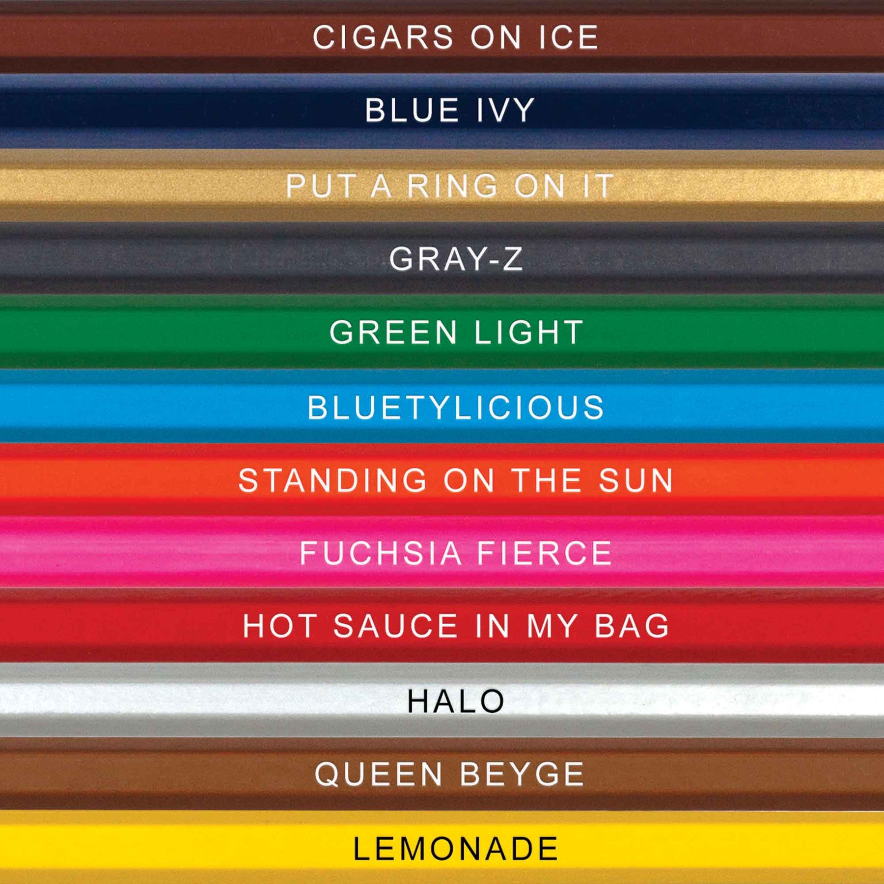 Beyoncé Themed Color Pencil Gift Set – Pop Colors