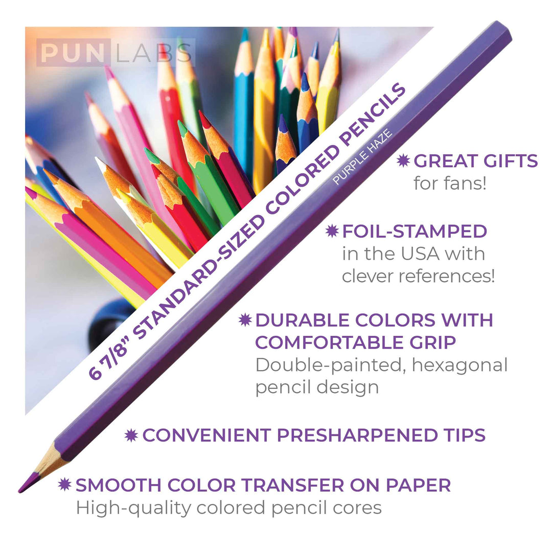 Stoner Colors Colored Pencils Set Features